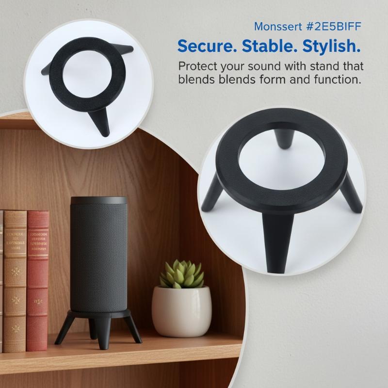Speaker Stand Tripod - Penyangga Plastik Anti Gores untuk HomePod