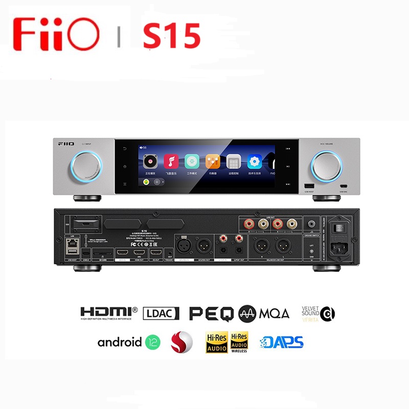 Audio Music Mp3 - FiiO S15 Desktop Pita Musik Audio