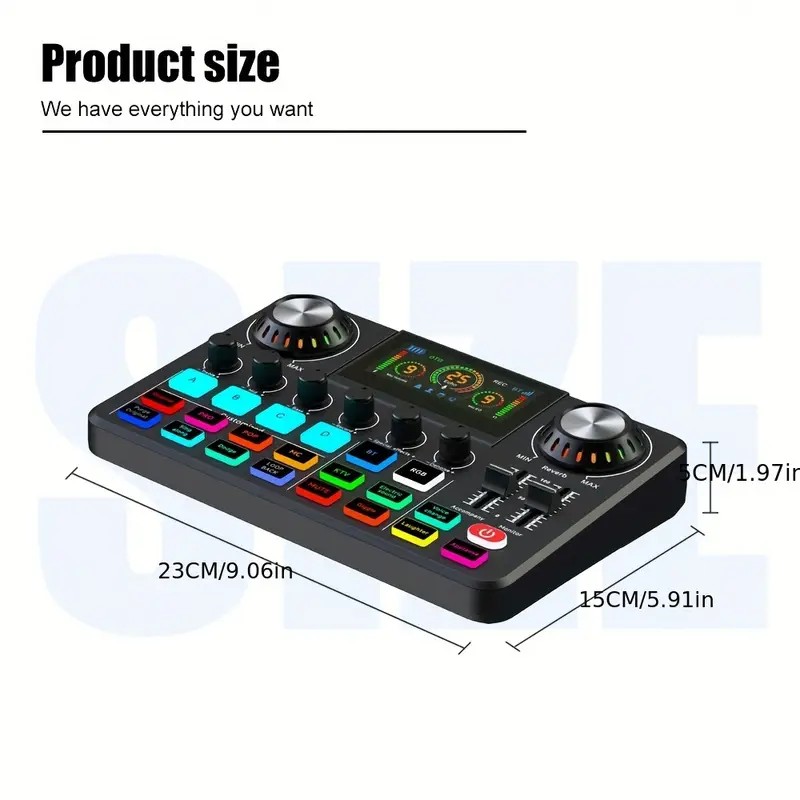 Audio And Music Mixer - Mixer Audio, Kartu Suara Live dengan