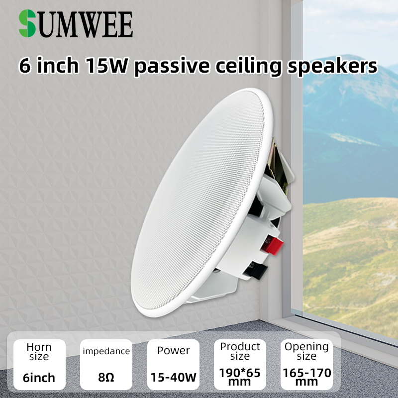 Speaker Plafon 6 Inci 8ohm Sua - Audio Music Background Free ulasan dan harga