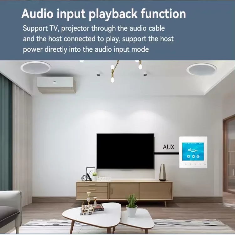 Amplifier Dinding Bluetooth ru - Audio Music Background Free ulasan dan harga