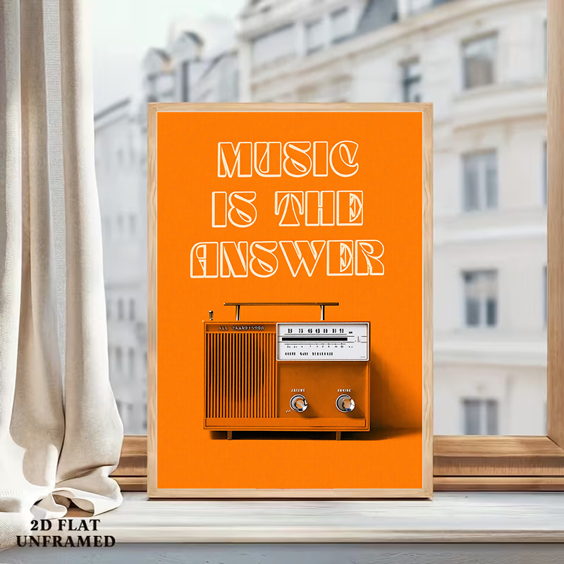Lukisan Kanvas Tanpa Bingkai S - Audio Music Background Free ulasan dan harga