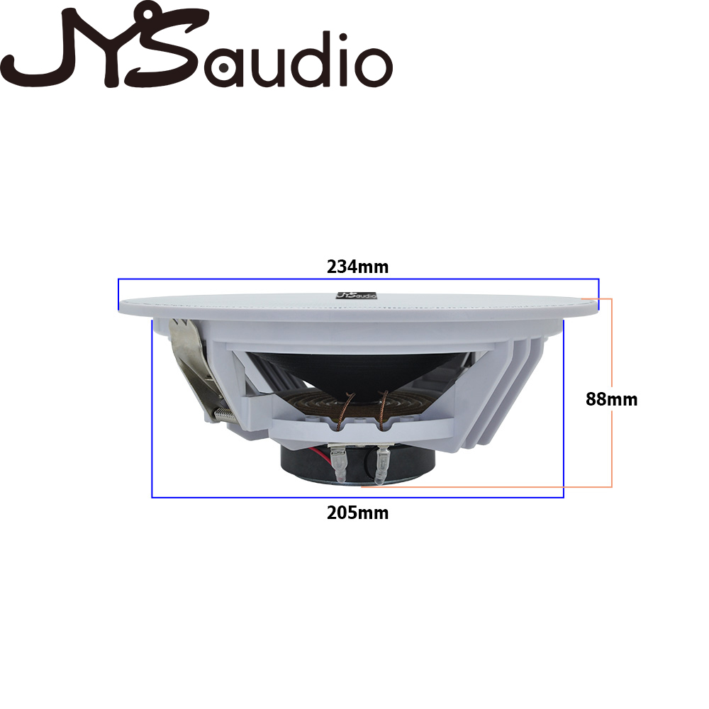 Speaker Plafon 20W Stereo 8 in - Audio Music Background Free ulasan dan harga