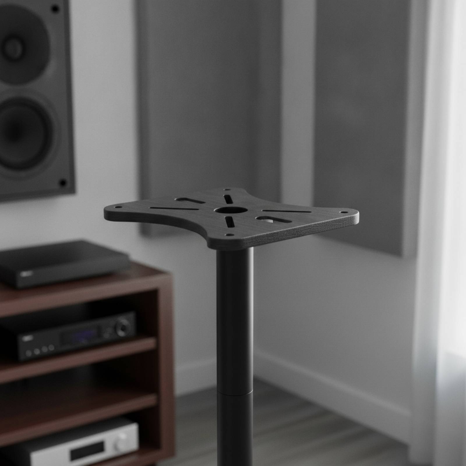 Pelat Adaptor Dudukan Speaker  - Speaker Stand Tripod ulasan dan harga