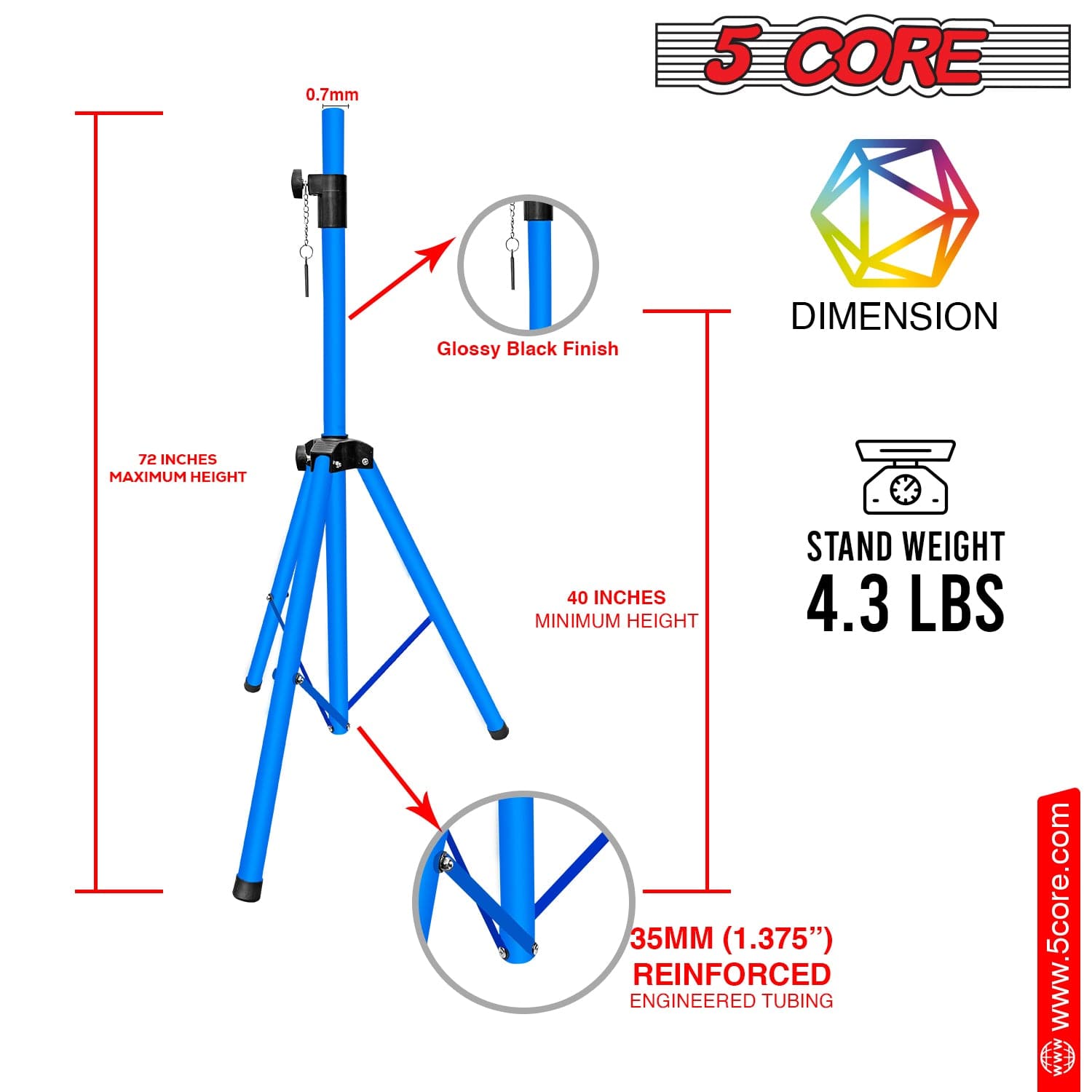 5 Penyangga Speaker Inti yang  - Speaker Stand Tripod ulasan dan harga