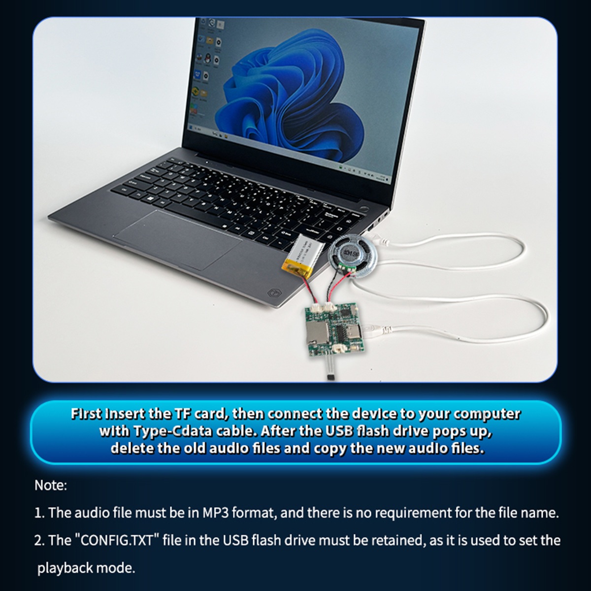 Modul Perekam Suara yang Dapat - Audio Music Free Download ulasan dan harga