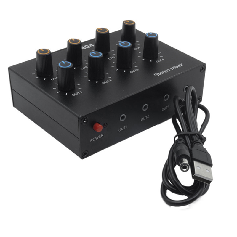 M07K-AU-404 Suara Stereo Empat - Audio And Music Mixer ulasan dan harga