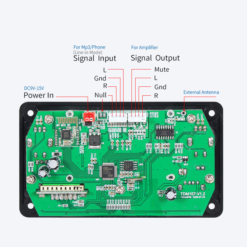 Modul Pemutar LCD UNISIAN MP3  - Audio Music Mp3 ulasan dan harga