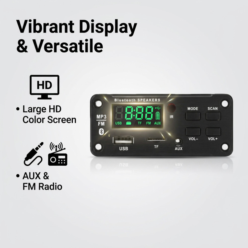 Papan Dekoder Bluetooth MP3 WM - Audio Music Mp3 ulasan dan harga