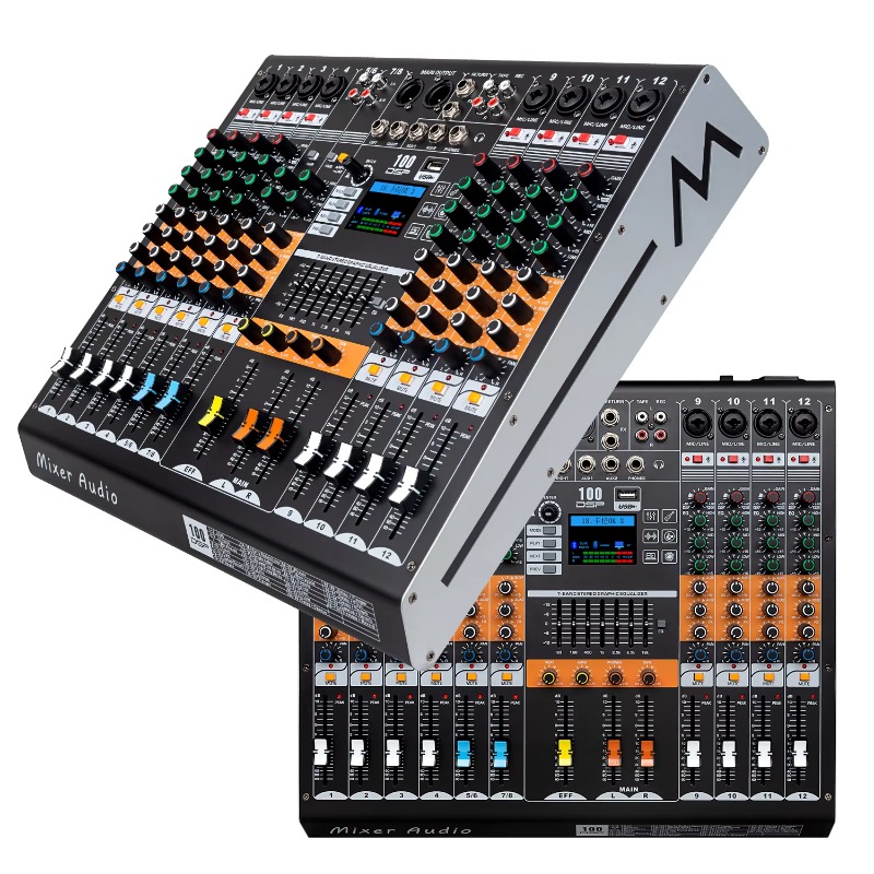 GAX-HLM80 Green Audio Mixer Au - Audio And Music Mixer ulasan dan harga
