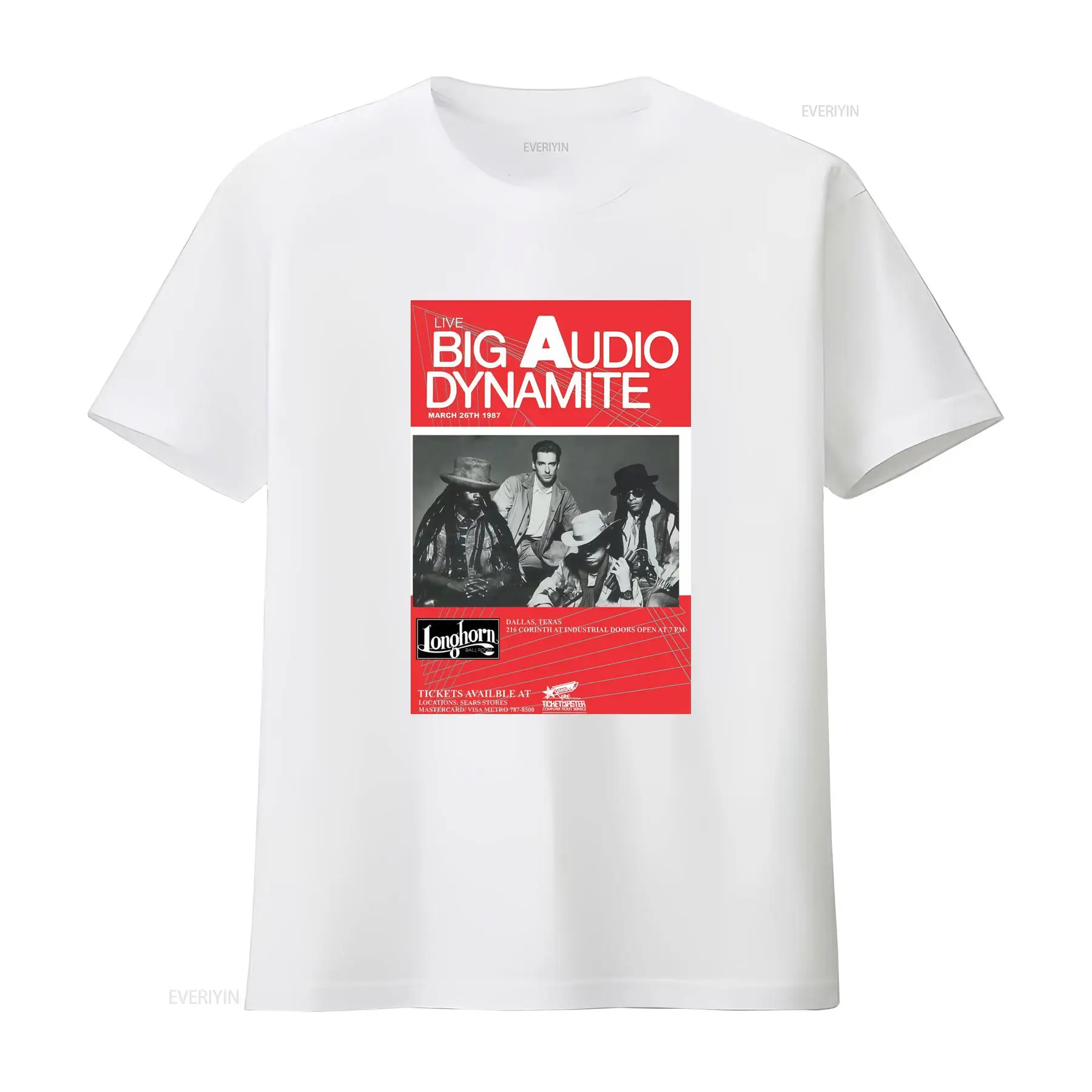 Kaos Logo Big Audio Dynamite K - Audio Music Logo ulasan dan harga