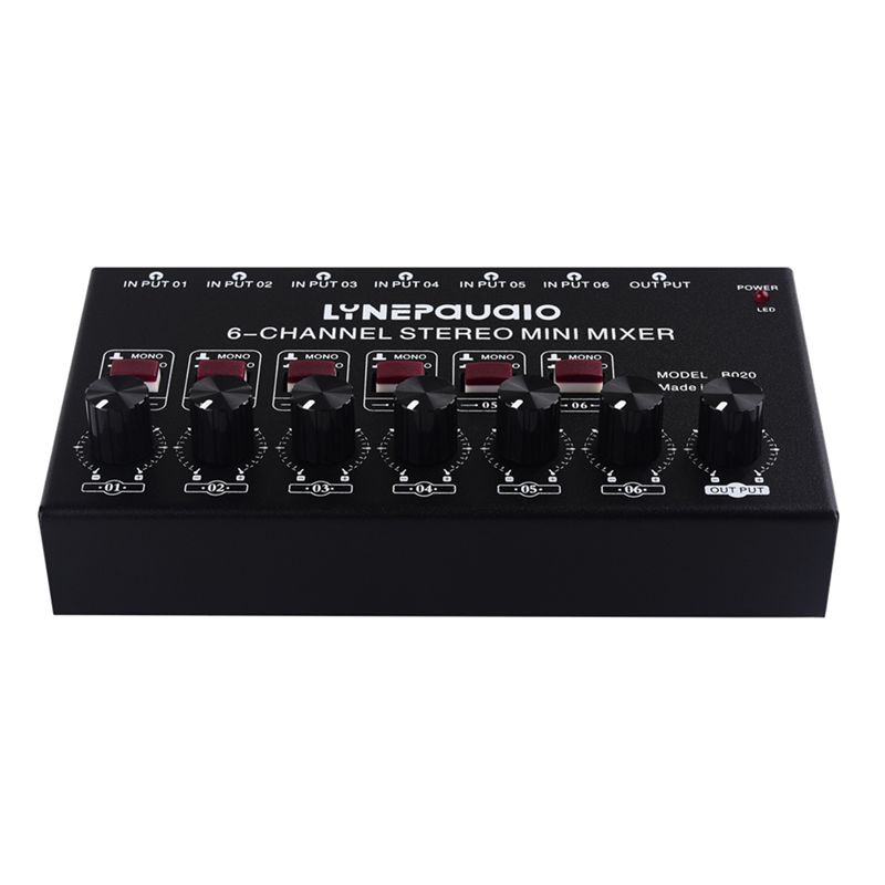 Mixer Audio Stereo 6 Saluran M - Audio And Music Mixer ulasan dan harga